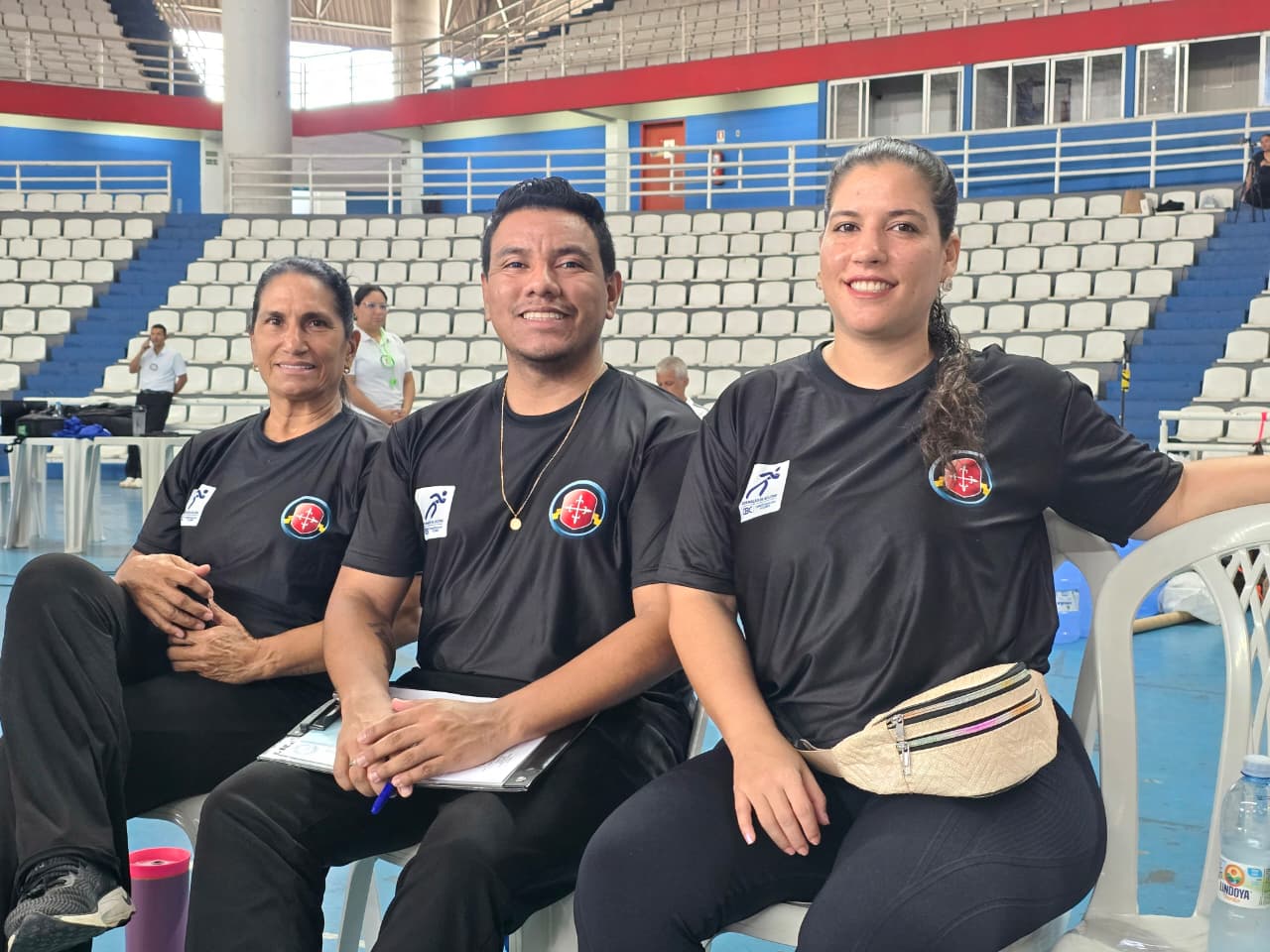 Equipe feminina da A.A. Nilton Lins/AM no segundo dia da Superliga C 2026 em Manaus